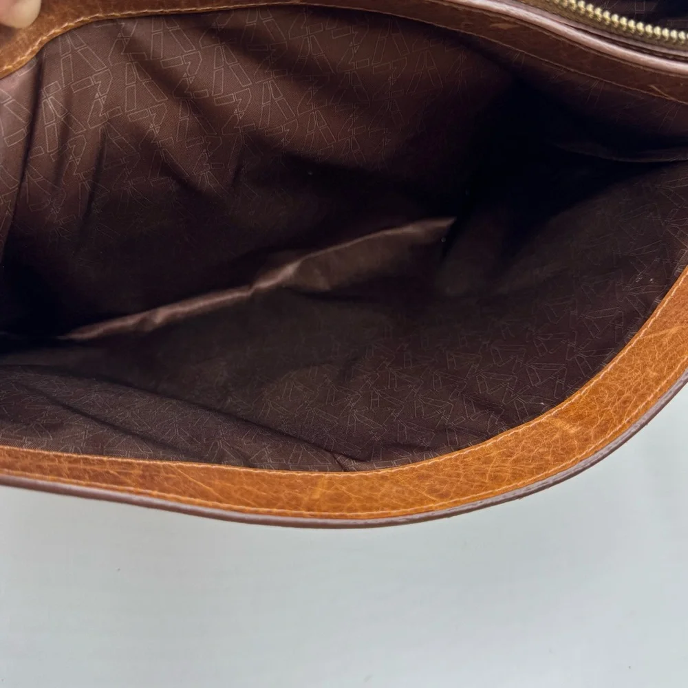 Velez Classic Brown Leather Briefcase for Men